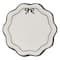 12 Packs: 8 ct. (96 total) 9" Scalloped Bow Paper Dinner Plates by Celebrate It™
